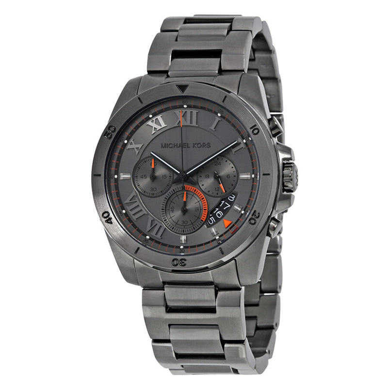 Michael Kors Brecken Chronograph Grey Dial Men's Watch MK8465 - Watches of America