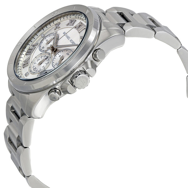 Michael Kors Brecken Silver Dial Men's Chronograph Watch MK8562 - Watches of America #2