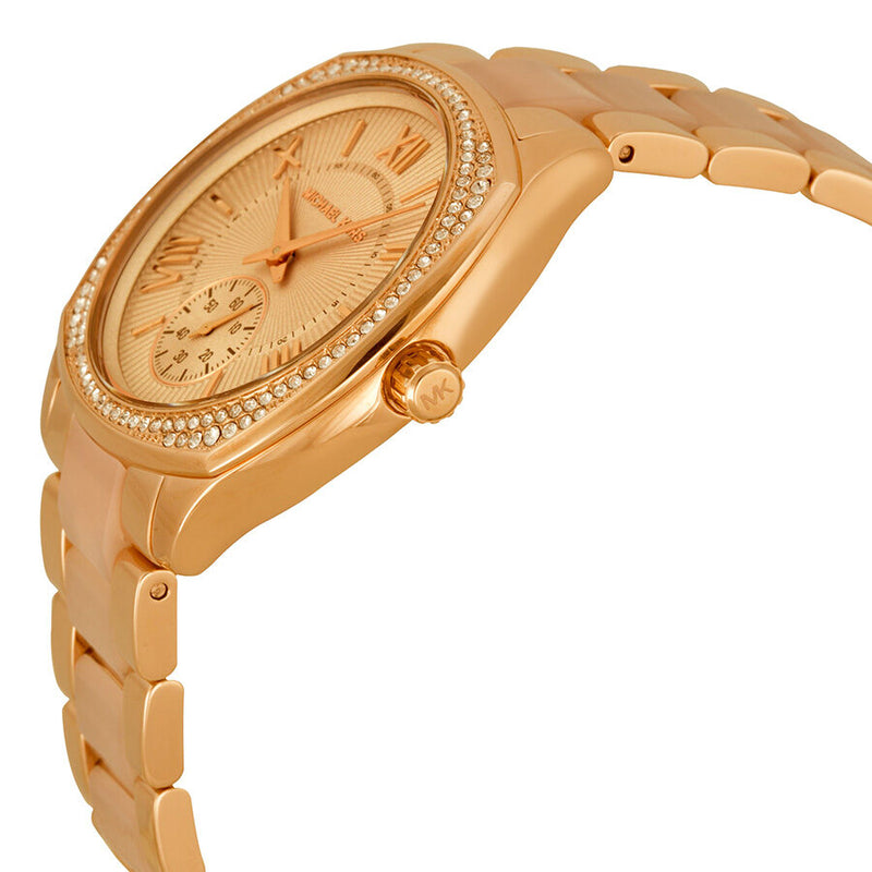 Michael Kors Bryn Rose Dial Rose Gold-tone Ladies Watch MK6135 - Watches of America #2