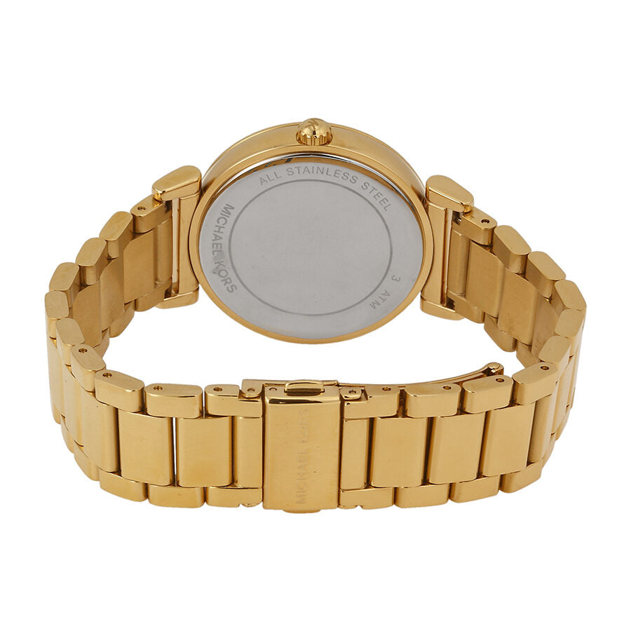 Michael Kors Catlin Mother of Pearl Dial Gold-plated Ladies Watch