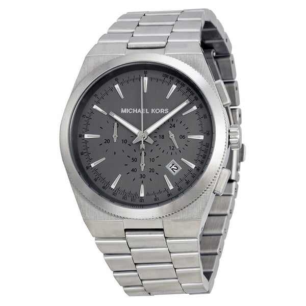 【半額】 Michael Kors Channing Chronograph Grey Dial Stainless Steel その他