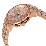 Michael Kors Chronograph Dial Rose Gold-tone Ladies Watch MK5827 - Watches of America #2