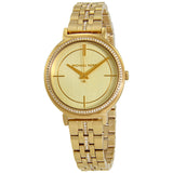Michael Kors Cinthia Gold Dial Crystal Ladies Watch MK3681 - Watches of America