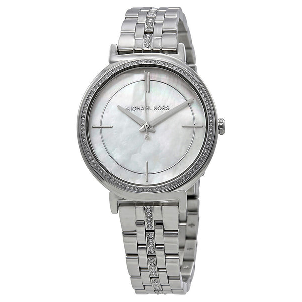 Michael Kors Cinthia Mother of Pearl Dial Ladies Watch MK3641 - Watches of America