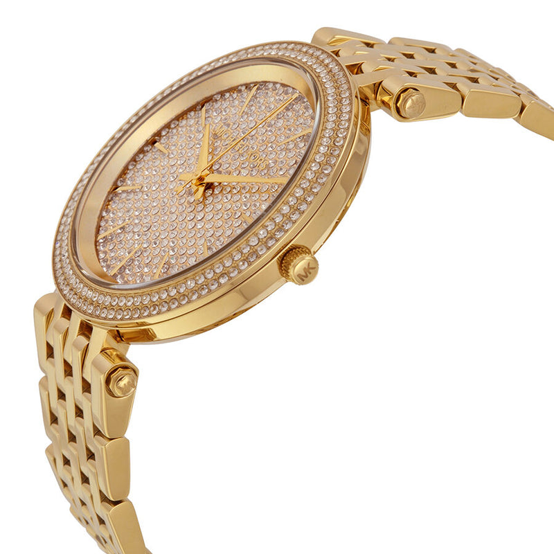 Michael Kors Darci Crystal Pave Dial Ladies Watch MK3438 - Watches of America #2