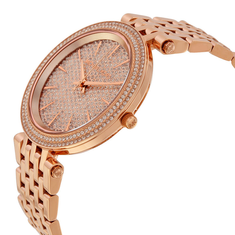Michael Kors Darci Crystal Pave Dial Ladies Watch MK3439 - Watches of America #2