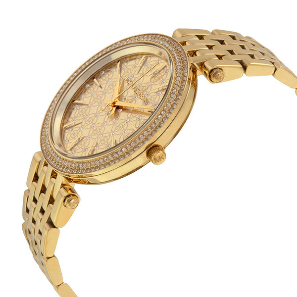 Michael Kors Darci Gold Crystal-set Dial Gold-tone Ladies Watch #MK3398 - Watches of America #2