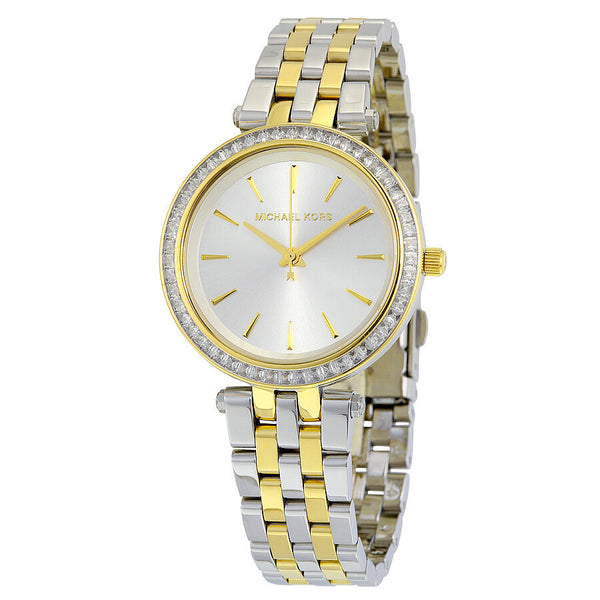 Michael Kors Darci Pearl White Two-tone Ladies Watch MK3405 - Watches of America