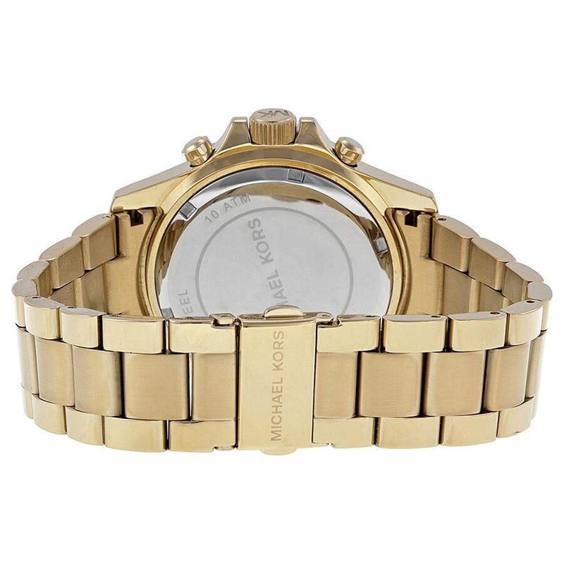 Michael Kors Everest Chronograph Champagne Dial Gold-tone Ladies Watch - Watches of America #3