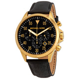 Michael Kors Gage Chronograph Quartz Black Dial Men's Watch MK8618 - Watches of America