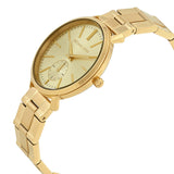 Michael Kors Jaryn Champagne Dial Ladies Watch MK3500 - Watches of America #2