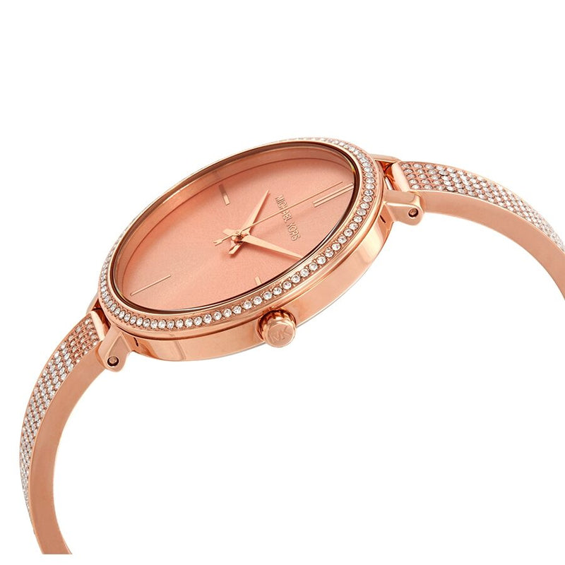 Michael Kors Jaryn Crystal Rose Gold Dial Ladies Watch MK3785 - Watches of America #2