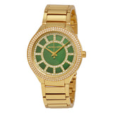 Michael Kors Kerry Green Crystal-set Dial Ladies Watch MK3409 - Watches of America