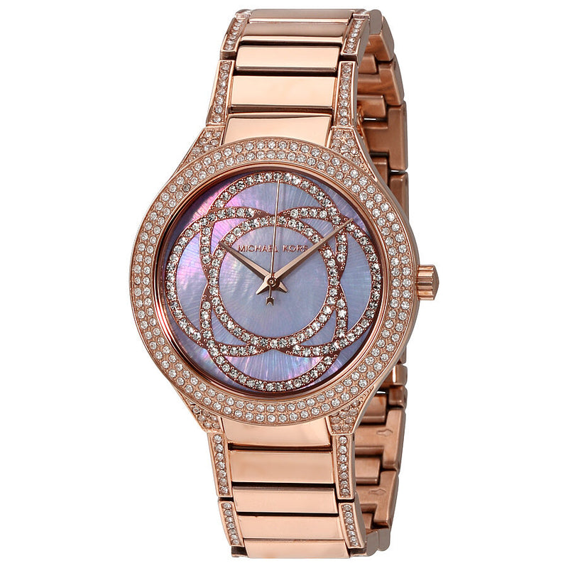 Michael Kors Kerry Mother of Pearl Dial Ladies Watch MK3482 - Watches of America