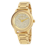 Michael Kors Kinley Pave Gold-tone Ladies Watch #MK6209 - Watches of America