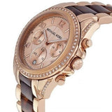 Michael Kors Blair Chronograph Dial Rose Gold Ladies Watch MK5859 - Watches of America #2