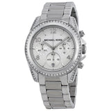 Michael Kors Chronograph White Crystal Ladies Watch MK5165 - Watches of America