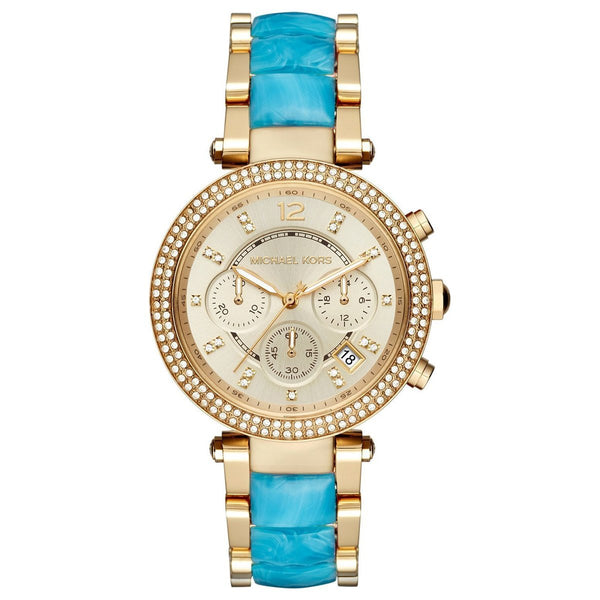 Michael Kors Parker Gold Tone Women's Watch  MK6364 - Watches of America