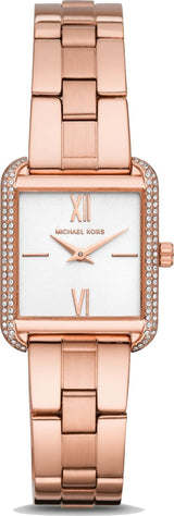 Michael Kors Rose Gold Square Lake Women's Watch  MK3950 - Watches of America