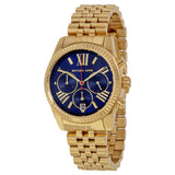 Michael Kors Lexington Chronograph Blue Dial Ladies Watch MK6206 - Watches of America