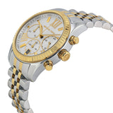 Michael Kors Lexington Chronograph Mother of Pearl Two-tone Ladies Watch #MK5955 - Watches of America #2