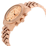 Michael Kors Lexington Chronograph Rose Dial Ladies Watch MK5569 - Watches of America #2