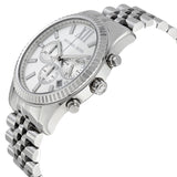 Michael Kors Lexington Chronograph Silver Dial Men's Watch #MK8405 - Watches of America #2