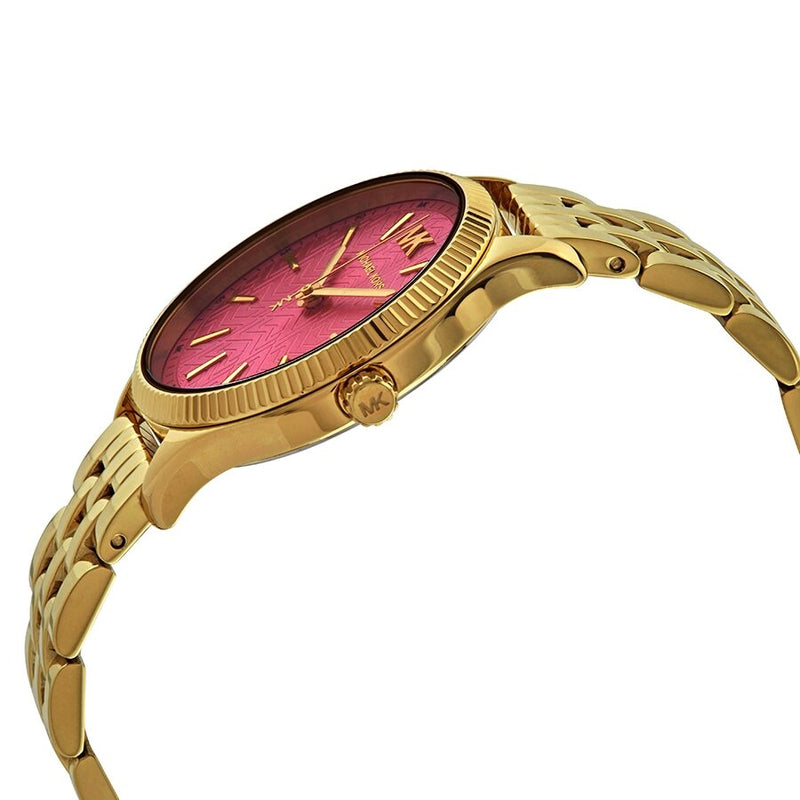 Michael Kors Lexington Quartz Pink Dial Ladies Watch MK6640 - Watches of America #2