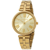 Michael Kors Maci Crystal Yellow Gold Dial Ladies Watch MK3903 - Watches of America