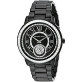 Michael Kors Madelyn Black Dial with Crystal Pave Black-Tone Stainless Steel Ladies Watch MK6289