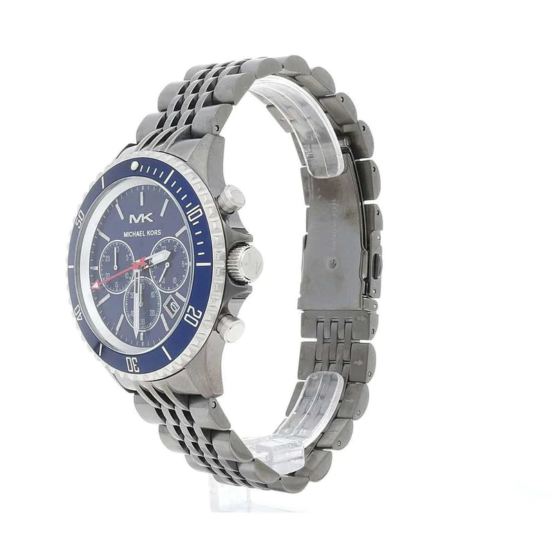 Michael Kors Quartz Bayville Chronograph Blue Dial Men's Watch MK8727