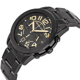 Michael Kors Mercer Chronograph Black Dial Black-plated Ladies Watch MK5858 - Watches of America #2
