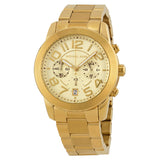 Michael Kors Mercer Chronograph Champagne Dial Ladies Watch MK5726 - Watches of America