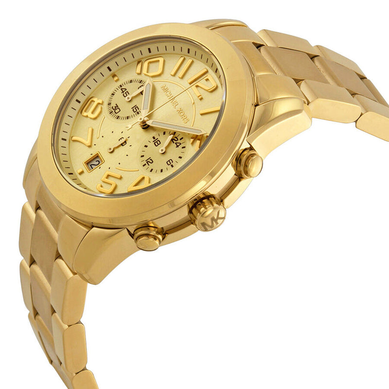 Michael Kors Mercer Chronograph Champagne Dial Ladies Watch MK5726 - Watches of America #2