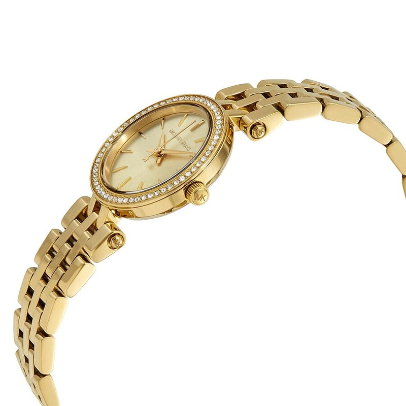 Michael Kors Mini Darci Champagne Dial Gold-tone Ladies Watch #MK3295 - Watches of America #2
