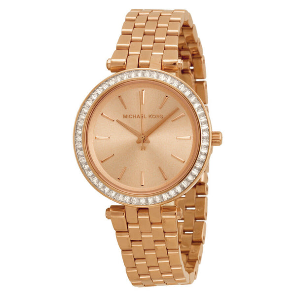 Michael Kors Mini Darci Rose Dial Ladies Watch #MK3366 - Watches of America