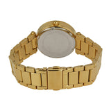 Michael Kors Mini Parker Champagne Glitz Dial Steel Ladies Watch #MK6056 - Watches of America #3