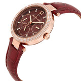 Michael Kors Mini Parker Red Dial Laies Watch MK6451 - Watches of America #3
