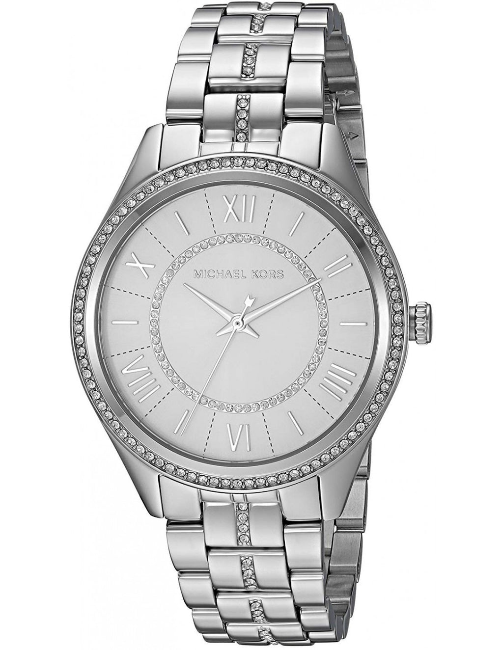 特価!MK Laurynゴルード/ブラック/シルバーStainless SteelWatch 特価!MK Laurynゴルード/ブラック/シルバーStainless SteelWatch