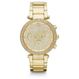 Michael Kors Parker Gold-tone Ladies Watch #MK5856 - Watches of America