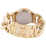Michael Kors Nini Crystal Gold Dial Chain Link Ladies Watch MK3235 - Watches of America #3