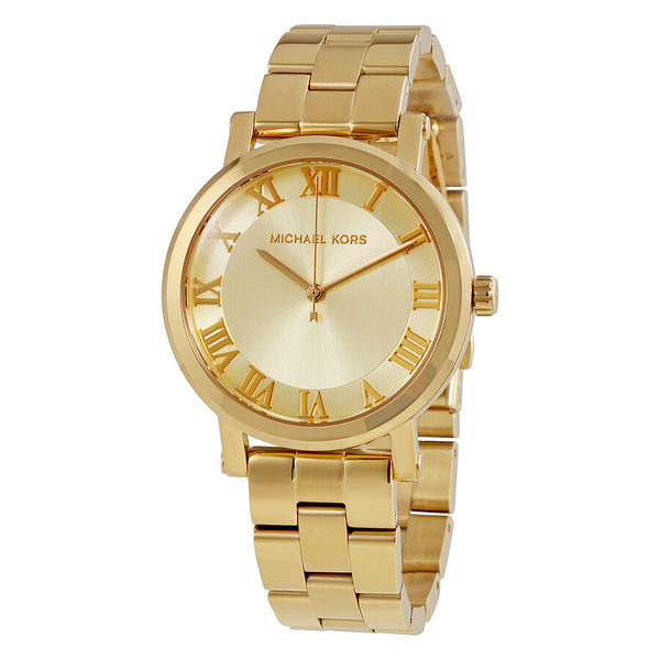Michael Kors Norie Gold Dial Ladies Watch MK3560 - Watches of America