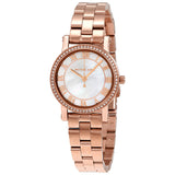Michael Kors Norie Mother of Pearl Dial Laides Watch MK3558 - Watches of America