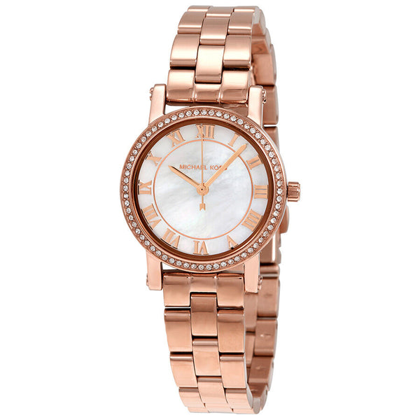 Michael Kors Norie Mother of Pearl Dial Laides Watch MK3558 - Watches of America