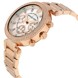 Michael Kors Parker Chronograph Rose Gold-tone Ladies Watch #MK5491 - Watches of America #2