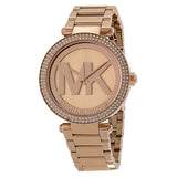 Michael Kors Parker Dial Rose Gold-tone Ladies Watch #MK5865 - Watches of America