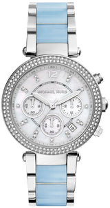 Michael Kors Parker Mother of Pearl Dial Ladies Watch  MK6138 - Watches of America