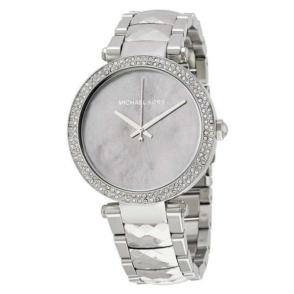 Michael Kors Parker Mother of Pearl Dial Ladies Watch MK6424 - Watches of America