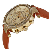 Michael Kors Parkers Chronograph Champagne Dial Gold-tone Ladies Watch MK2279 - Watches of America #2