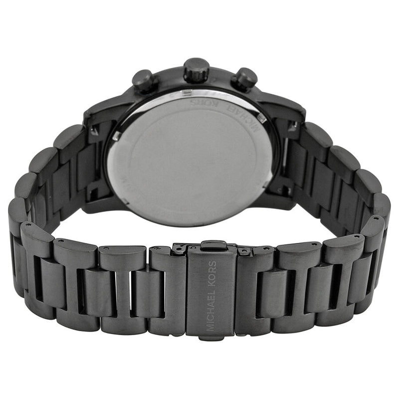 Michael Kors Pennant Chronograph Gunmetal Dial Gunmetal Ion-plated Men's Watch MK8371 - Watches of America #3